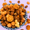 Krokante mix van dichtbij