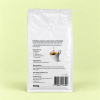 Achterzijde verpakking koffiebonen espresso arabica dark roast 500 gram