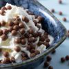 Crispy chocolade balletjes melk van dichtbij