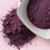 Ube poeder in een schaaltje