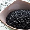 Sesamzaad zwart (bio) van dichtbij