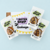 Geschenkpakket noten geslaagd met drie zakjes noten en cadeauverpakking