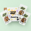 Geschenkpakket noten zomaar met drie zakjes noten en cadeauverpakking