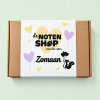 Geschenkpakket noten zomaar van De Notenshop in gesloten cadeauverpakking