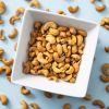 Cashewnoten gebrand ongezouten (bio) in schaaltje