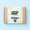 Geschenkpakket noten welkom van De Notenshop in gesloten cadeauverpakking