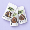 Drie zakjes chocolade uit het geschenkpakket welkom