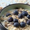 Muesli noten met blauwe bessen 