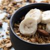 Bakkers granola met banaan