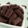 Chocolade spekjes puur van dichtbij