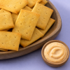 Dip crackers olijfolie met dipsaus