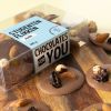 Studentenflikken van Chocolates For You 200 gram in transparante verpakking
