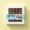Verpakking Chocolates For You choc block melk flakes 100 gram