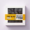 Verpakking Chocolates For You choc block puur 80% 100 gram