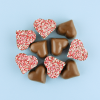 Chocolade hartjes