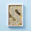 Chocoladeletter S discodip 200 gram in doos