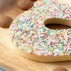 Chocoladeletter S discodip 200 gram gekleurd