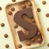 Chocoladeletter S Melk (200 gram) met kruidnoten