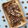 Chocoladeletter S Melk / Noten (225 gram) met kruidnoten