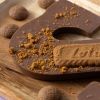 Chocoladeletter met speculoos crunch