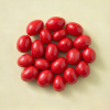 Chocopinda's rood in een cirkel