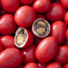 Chocopinda's rood opengebroken