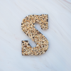 Chocoladeletter s puur/hazelnoot los