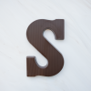 Chocoladeletter S Puur 80% (200 gram)