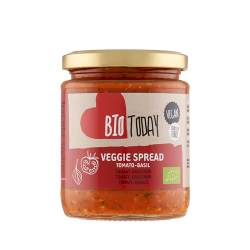 Bio Today veggie spread tomaat-basilicum (235 gram)