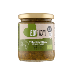 Bio Today veggie spread spinazie-peterselie (235 gram)
