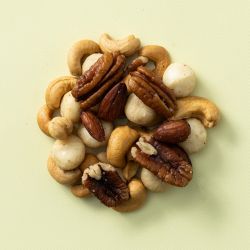 Macadamia notenmix gebrand ongezouten