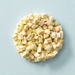 Gevriesdroogde appelblokjes