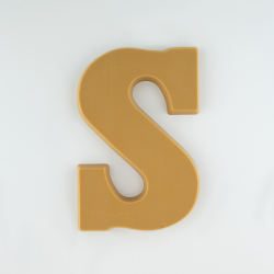 Chocoladeletter s gold