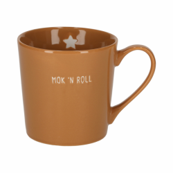 JENS Living shiny mok karamel (Spaarproduct)
