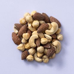 Noten trio geroosterd