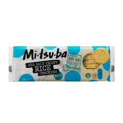 Mitsuba Sea salt crispy rice crackers (100 gram)