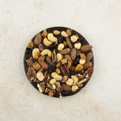 Choco rondo puur / noten & fruit (175 gram)