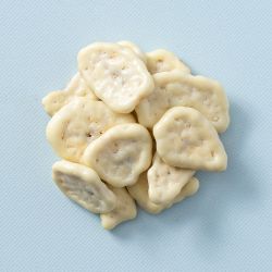 Chocolade yoghurt bananenchips