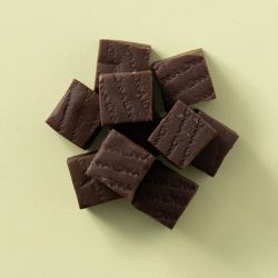 Fudge chocolade vierkante blokjes