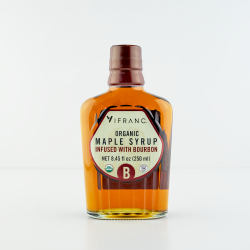 Ahornsiroop (bio) infused met bourbon (250 ml)