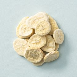 Gevriesdroogde banaanschijfjes