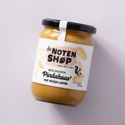 Pindakaas vers met stukjes (bio) 500 gram