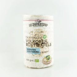 Volkoren Rijstwafels GEZOUTEN (100 gram)
