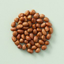 Kleine vliespinda's gebrand ongezouten