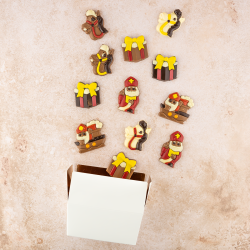 Chocoladefiguurtjes sinterklaas