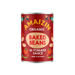 Amaizin Gebakken bonen in tomatensaus 400 gram