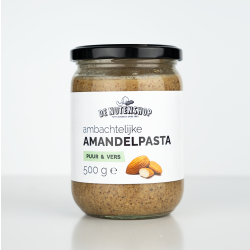 Ambachtelijke amandelpasta