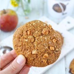 Koekjesdeeg voor Haverkoeken met appel