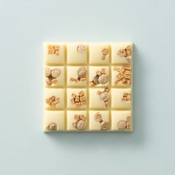 Chocolates For You choc block wit cookies caramel 100 gram met stukjes koek en karamel