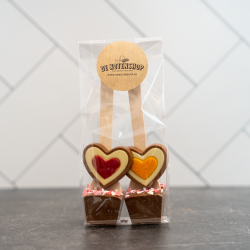 Chocolade lepels melk (hart)
